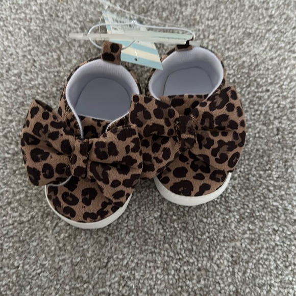 Other - Baby girl 6-9 month Leopard Sneakers